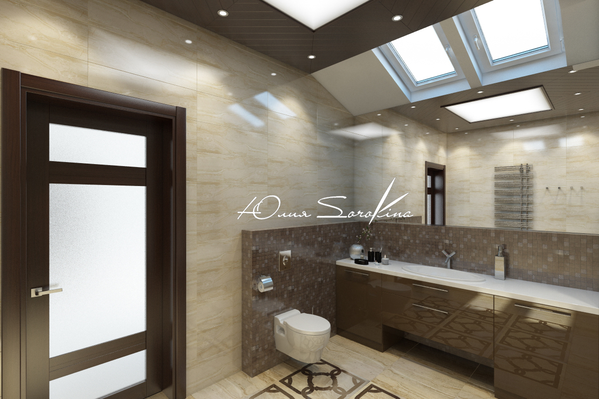 ДДизайн ванной комнаты в современном стиле
